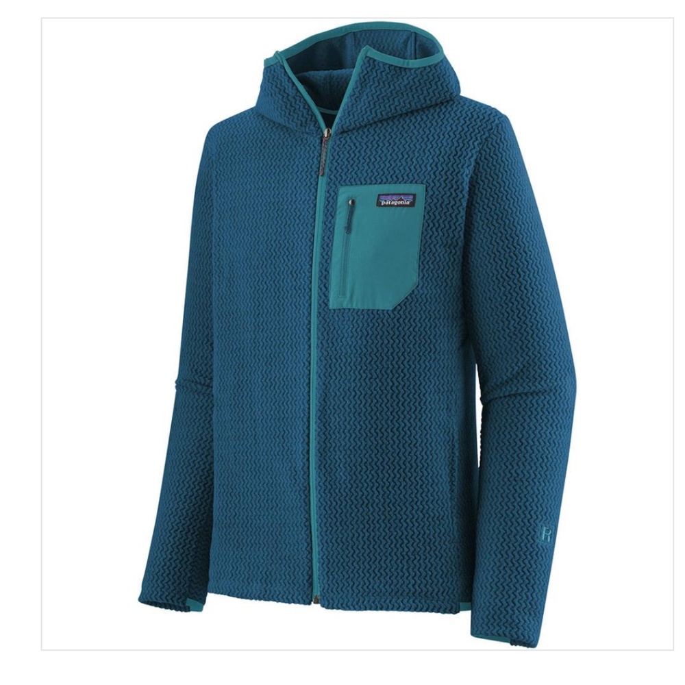 Patagonia Men's R1® Air Full-Zip Hoody - Lagom Blue - New with tags